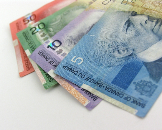 Dollaro canadese, calo delle quotazioni dopo il rallentamento della crescita USA