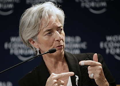 Christine Lagarde lancia allarme crisi globale